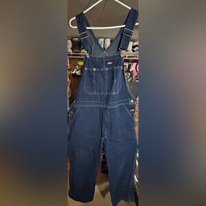 Dickies Dark Blue Denim Overalls